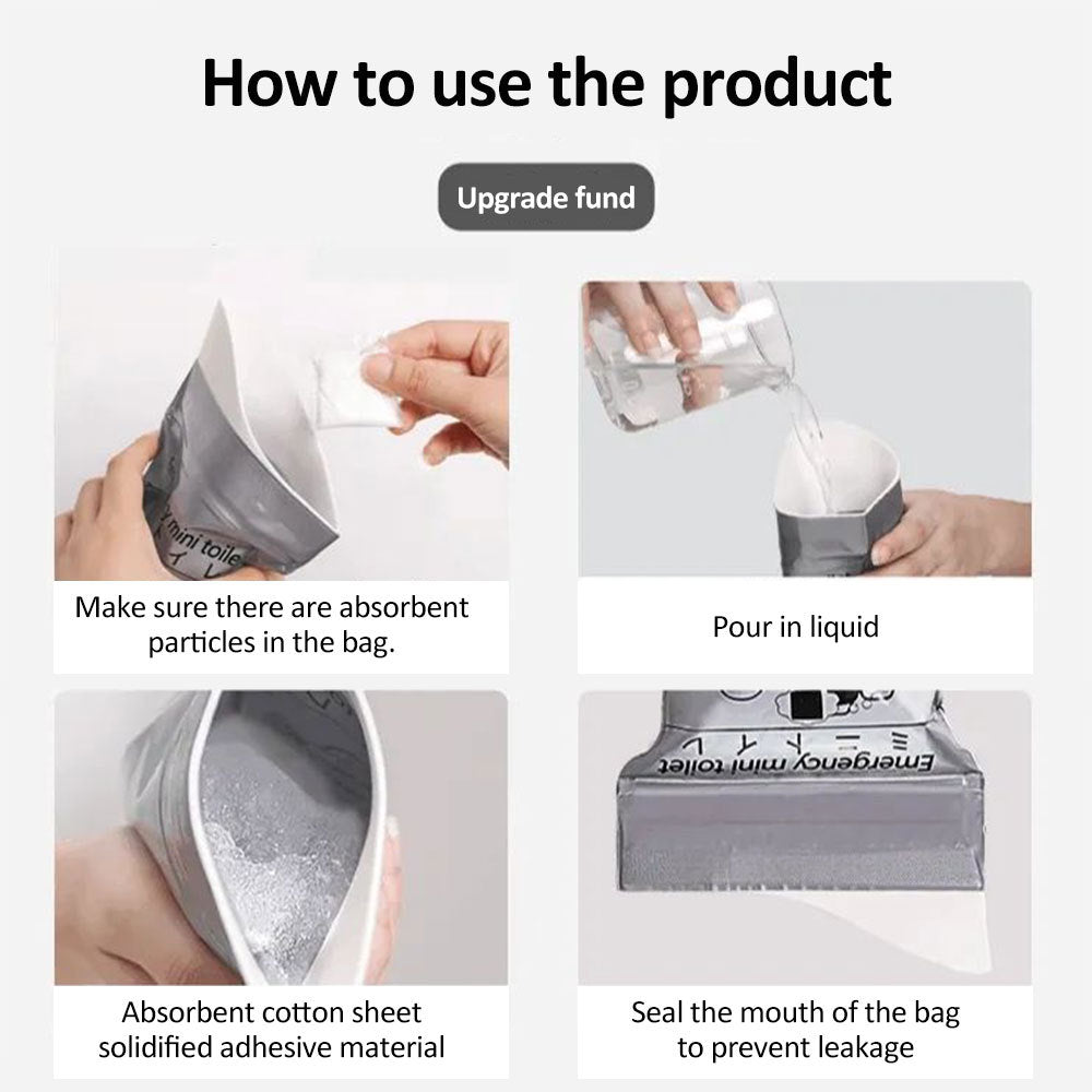 Disposable Portable Car Emergency Urine Bag