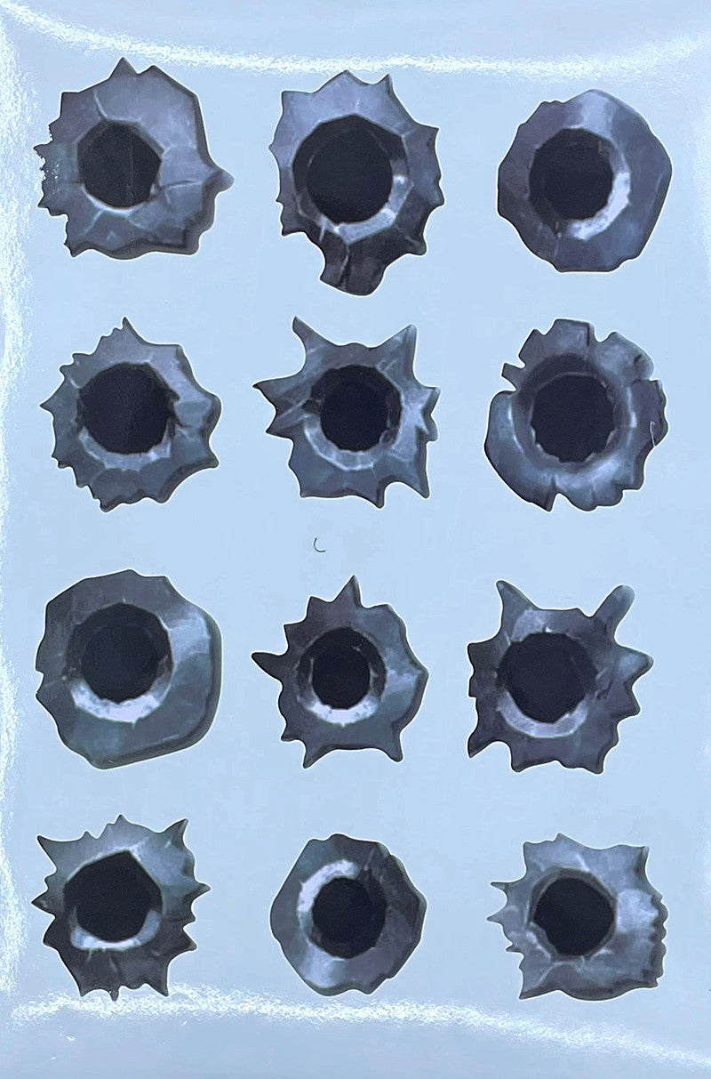 Bullet Hole Crack Car Sticker
