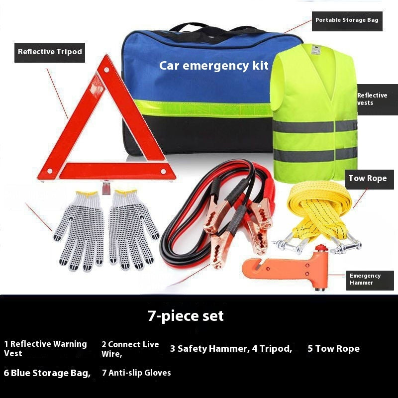 Car Emergency Kit Tool Car Rescue